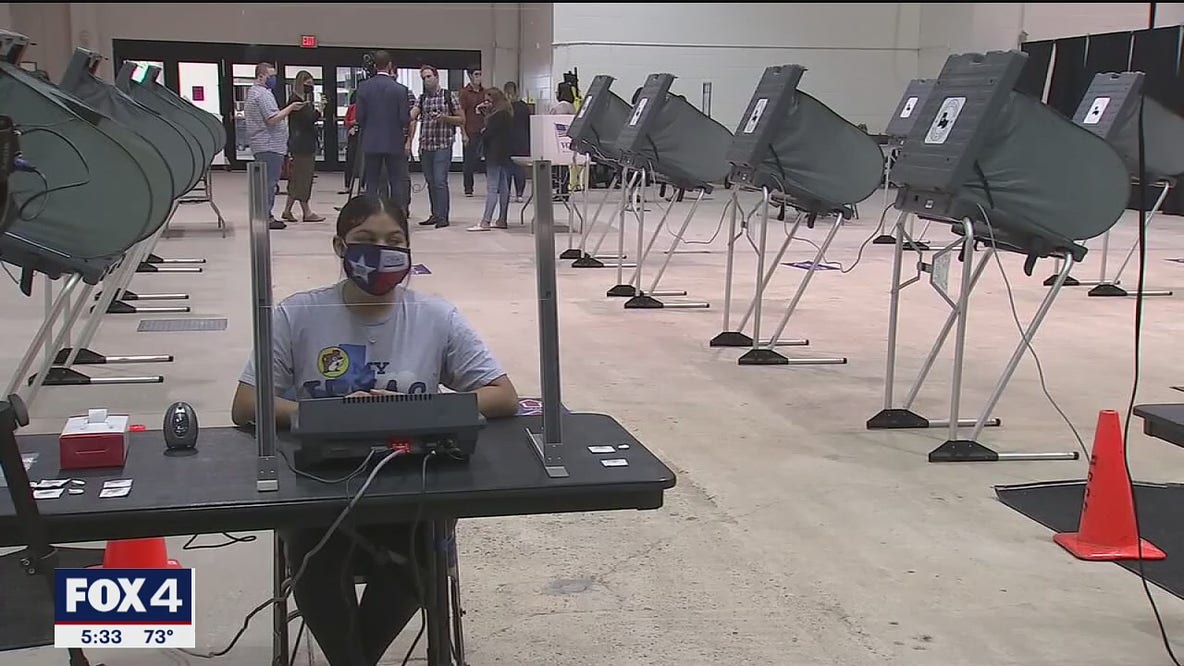 Texas early voting turnout significantly lower than 2020, 2018